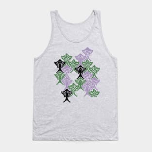 Shroomy Forest Pattern Tank Top